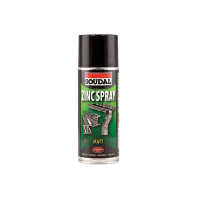 SPRAY ZINCANTE MATE SOUDAL 400ml