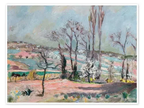 Spring landscape de Pierre Bonnard Bridgeman Images