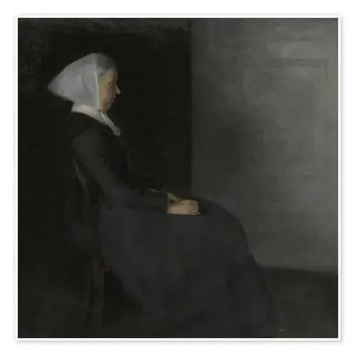 The Artist’s Mother – Frederikke Hammershøi de Vilhelm Hammershøi Master Collection