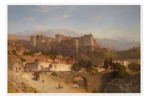 The Hill of the Alhambra de Samuel Colman akg-images