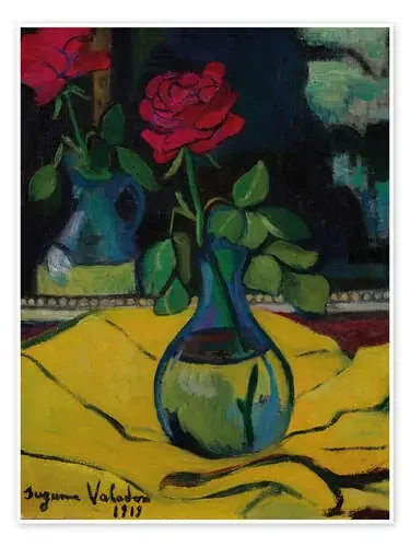 The Rose in the Mirror, 1919 de Suzanne Valadon Master Collection