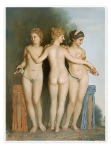 The Three Graces de Jean Etienne Liotard akg-images
