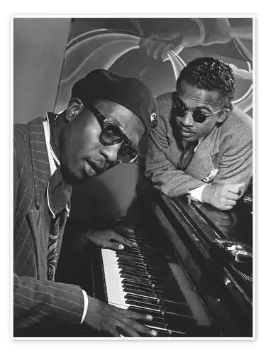 Thelonious Monk and Howard McGhee de William P. Gottlieb/LOC Science Source