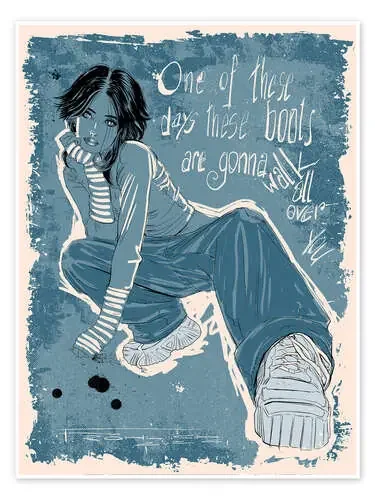 These boots are made for walking de Walter Fröhlich