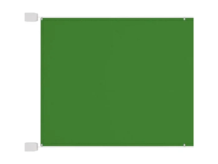 Toldo vertical verde claro 140×800 cm tela oxford
