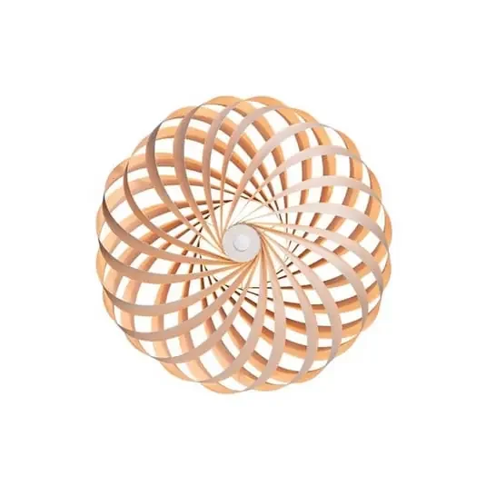 TR5 Aplique de Pared Ø60 Birch Natural – Tom Rossau