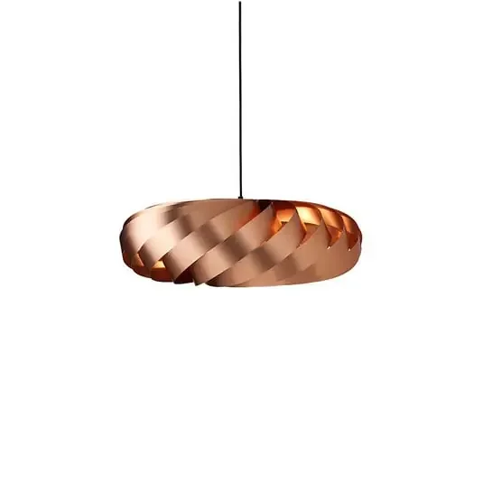 TR5 Lámpara Colgante Ø60 Aluminium Copper – Tom Rossau