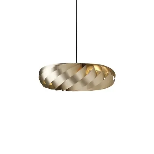 TR5 Lámpara Colgante Ø80 Alu Gold – Tom Rossau