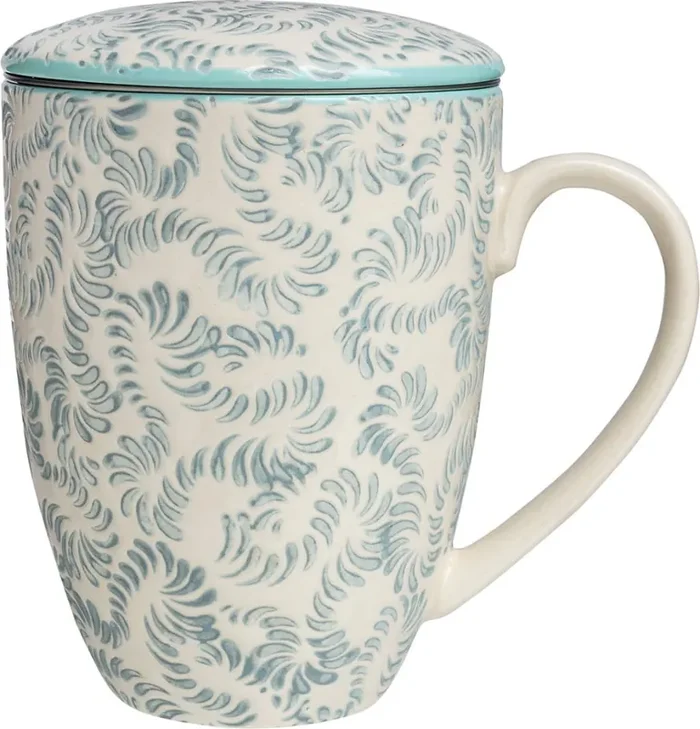 Tranquillo Taza con Filtro Azul Rustic