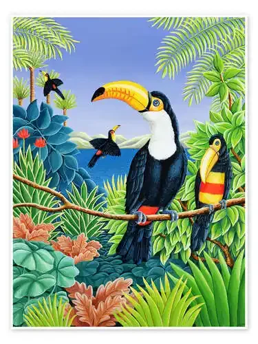 Tucans de Liz Wright Bridgeman Images