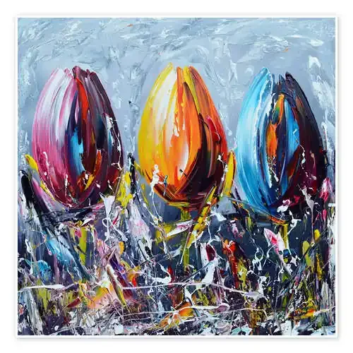 Tulipanes I de Theheartofart Gena