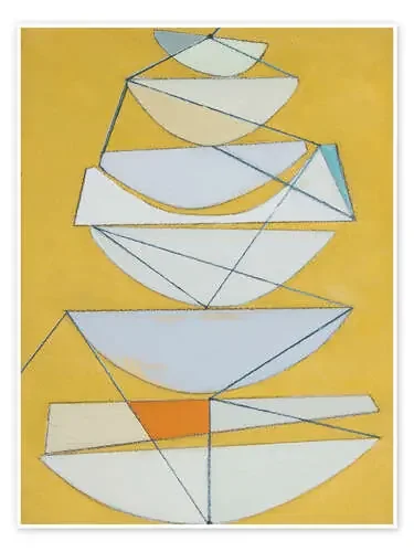 Velas abstractas II de Rob Delamater World Art Group