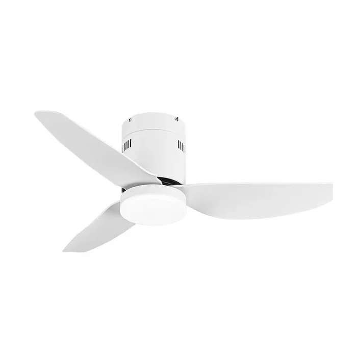 ventilador de techo metal color blanco serie borax 101cm