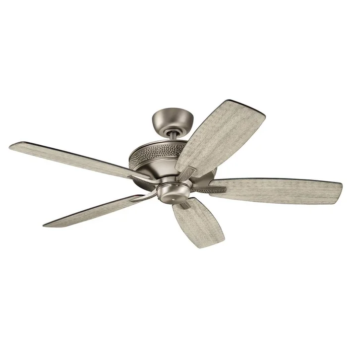 Ventilador de techo Monarch2 52, peltre antiguo cepillado