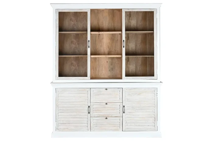 Vitrina Mango Cristal 180X45X220 168,00 Blanco