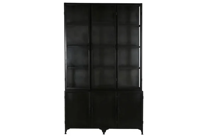 Vitrina Metal 142X47X240 Xxl Dos Cuerpos