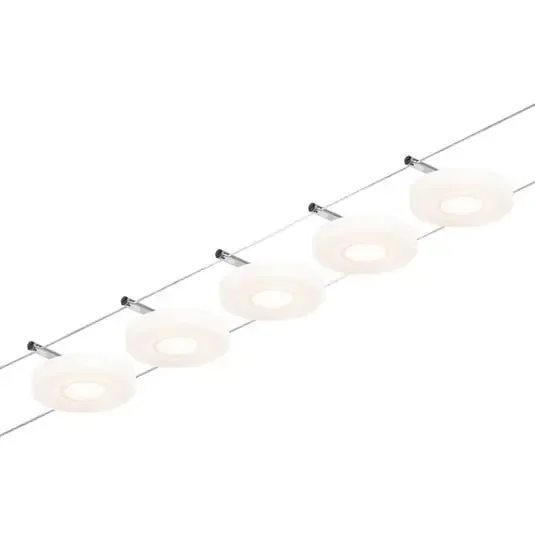 Wire DiscLED Iluminación LED sobre cable, 5 luces – Paulmann