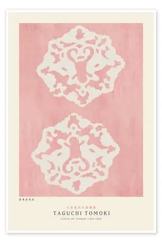 Yatsuo No Tsubaki Pink I de Taguchi Tomoki Exhibition Posters