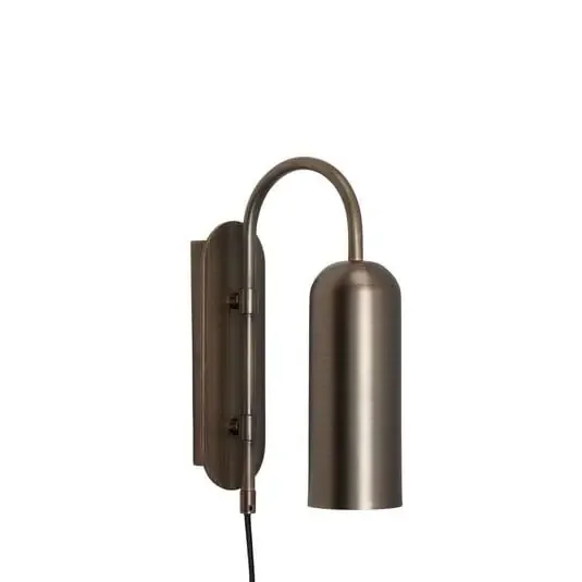 Zenith Aplique de Pared Burnished Brass – Hübsch